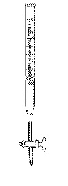 Buretas con llave recta